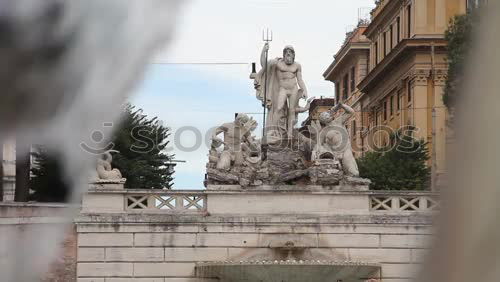 Similar – Detail view of baroque fountain with nude statues on piazza Pretoria in Palermo, Sicily, Italy