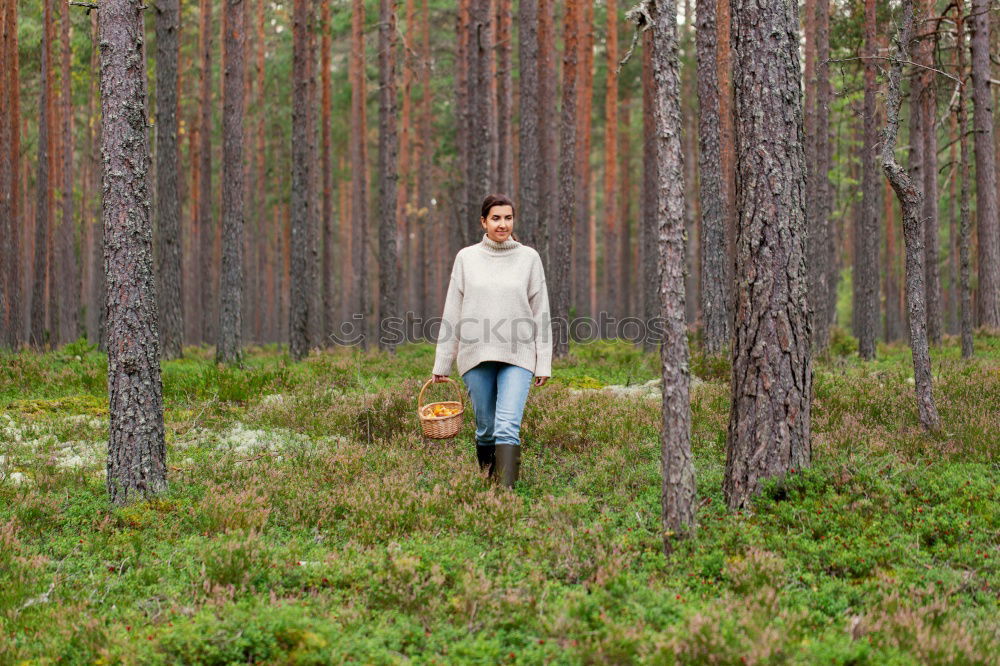 Similar – Image, Stock Photo Young man into the forest