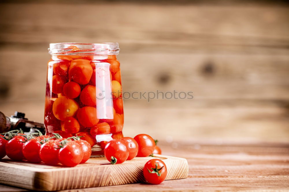 Similar – Image, Stock Photo Jar of fresh carrot juice on a wooden surface