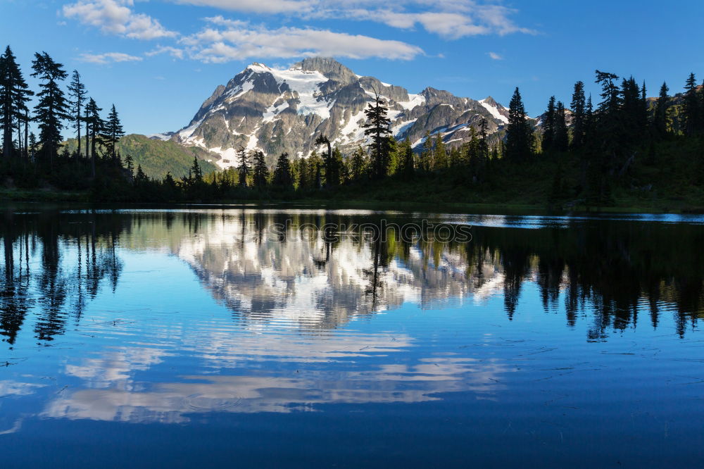 Similar – Lake Emerald Colour photo