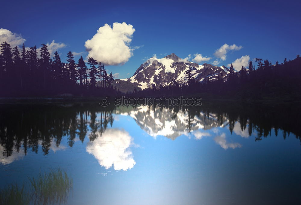 Similar – Image, Stock Photo lake of mirrors Life