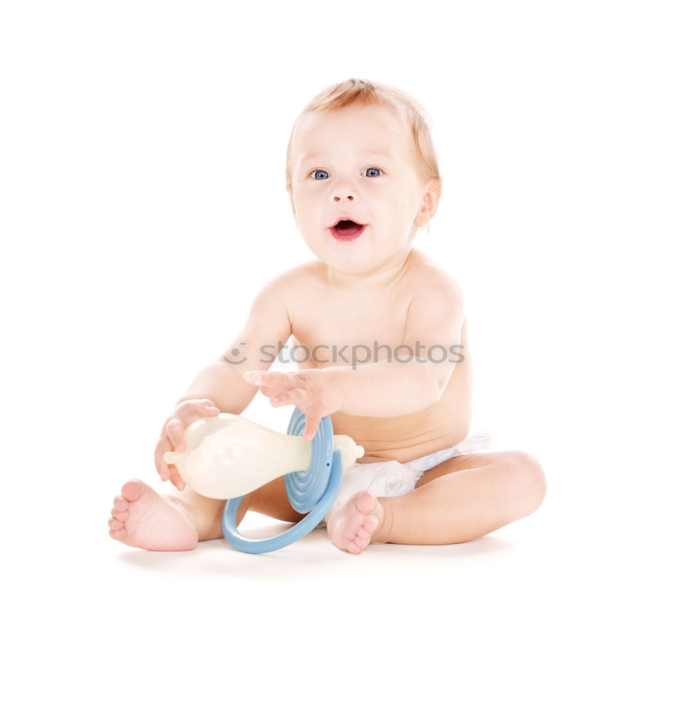 Similar – Image, Stock Photo A cute little girl in chef’s hat sitting on the kitchen floor soiled with flour, playing with food, making a mess and having fun