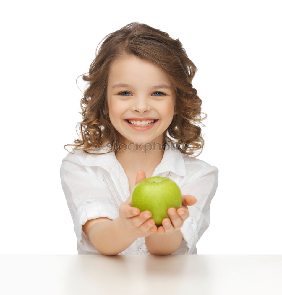 Similar – Image, Stock Photo baby eating an orange on blue background