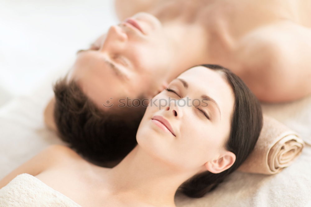 Similar – Image, Stock Photo Woman enjoying massage in Spa