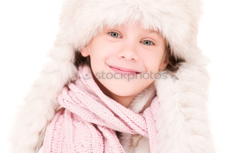 Similar – winter girl Colour photo