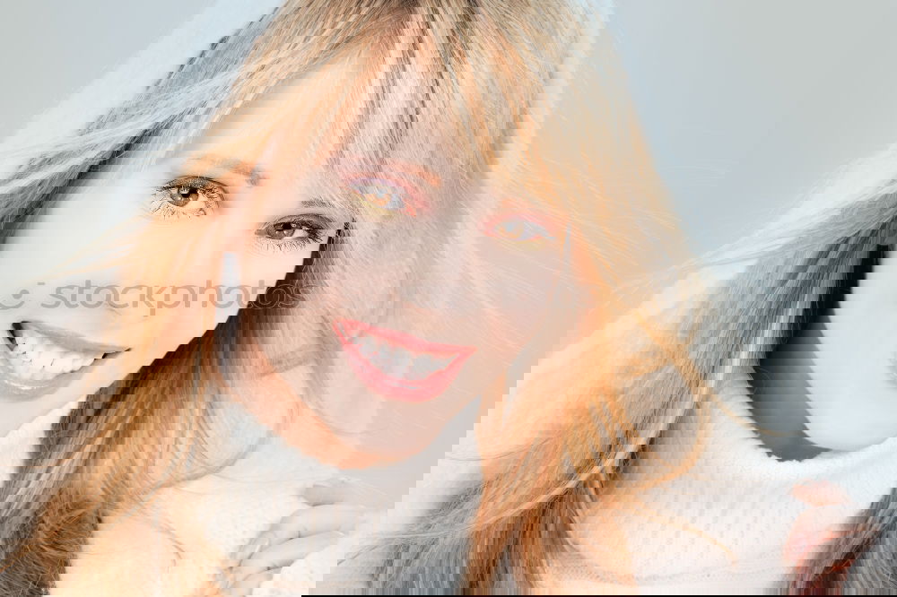 Similar – Image, Stock Photo Hello :) Feminine