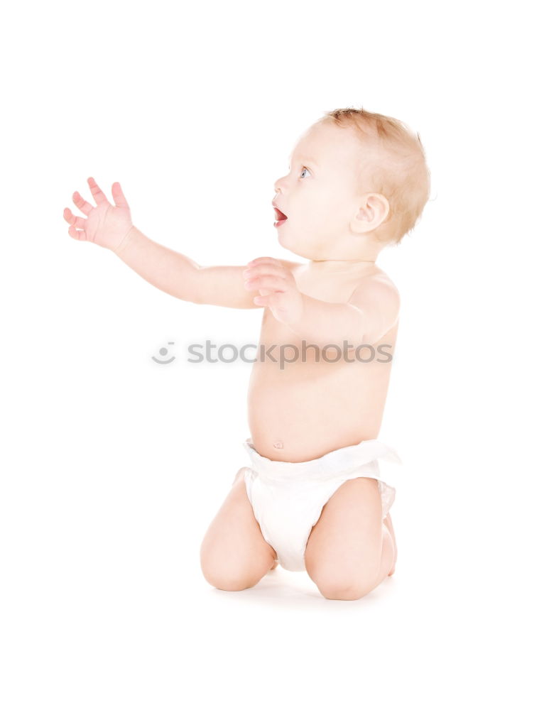 Similar – Image, Stock Photo baby hand Human being Baby