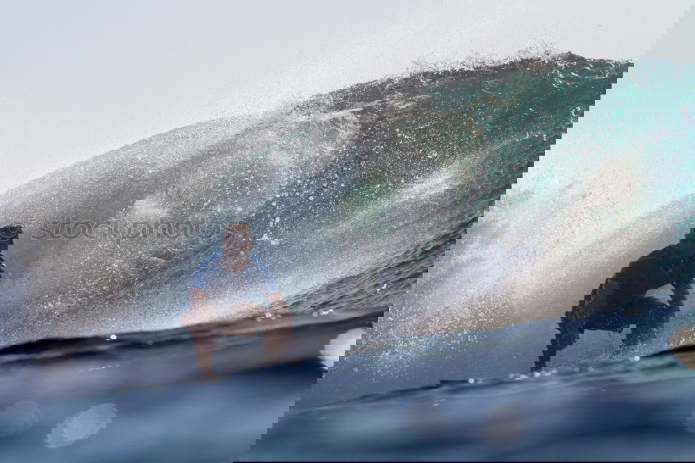 Similar – Image, Stock Photo Surfing Indonesia Ocean