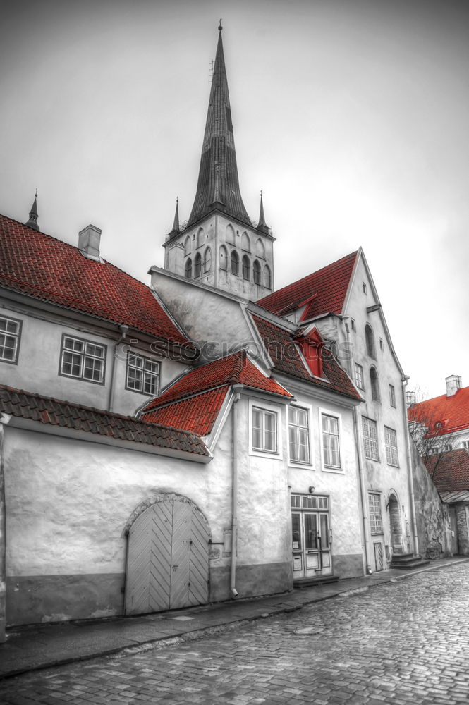 Similar – Church with town on archipelago island in Sweden