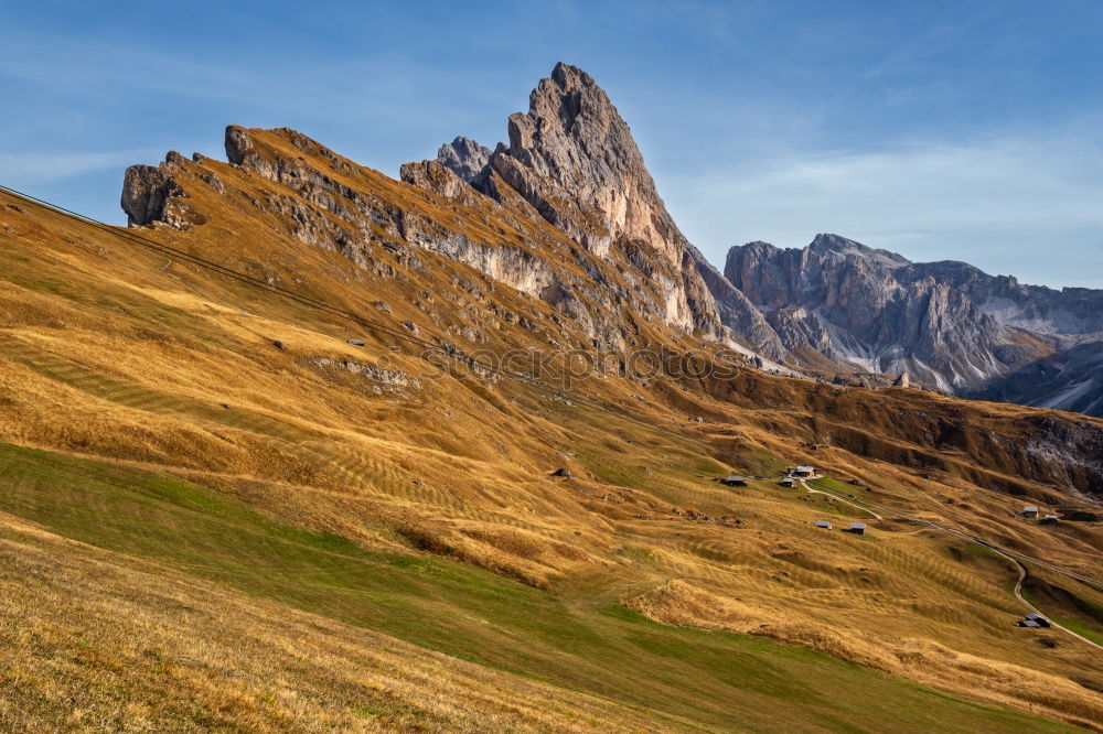 Similar – Image, Stock Photo Clouds and shadows in the Dolomites VII