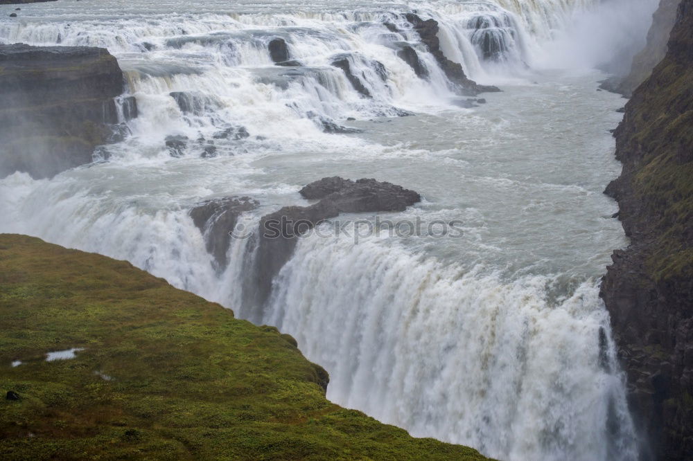 Similar – Gullfoss Natur Landschaft