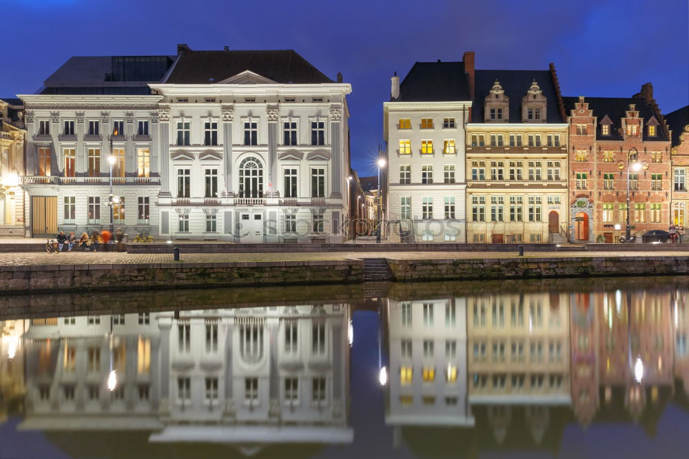 Similar – Image, Stock Photo Rohan Palace from Strasbourg and its water reflection