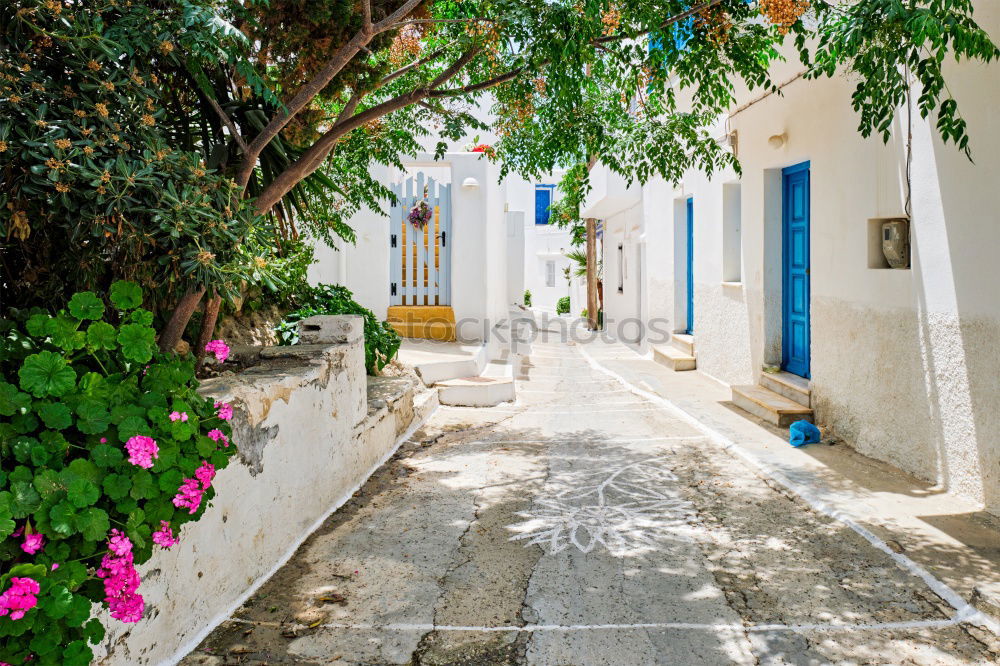 Image, Stock Photo typical cycladic