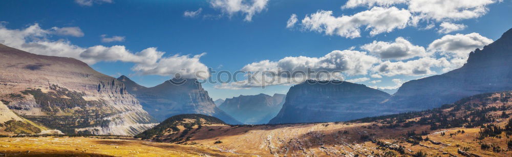 Similar – Image, Stock Photo Clouds and shadows in the Dolomites