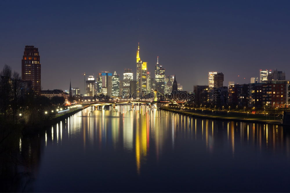 Similar – Foto Bild Skyline Mainhattan