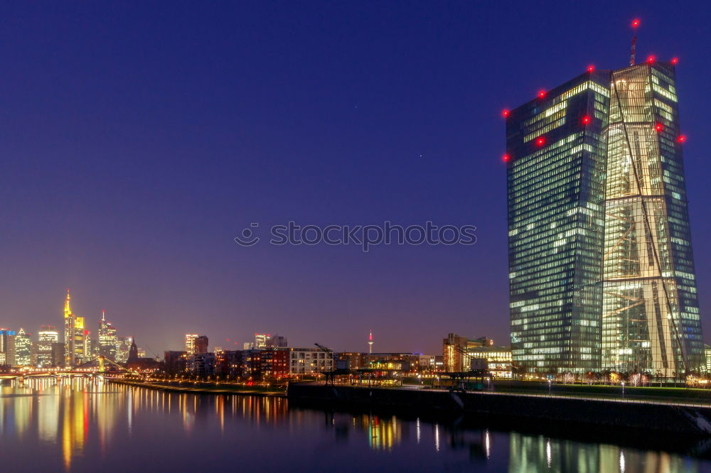 Similar – Image, Stock Photo ECB Frankfurt during the night, ECB, BCE, ezb, ecb, bce