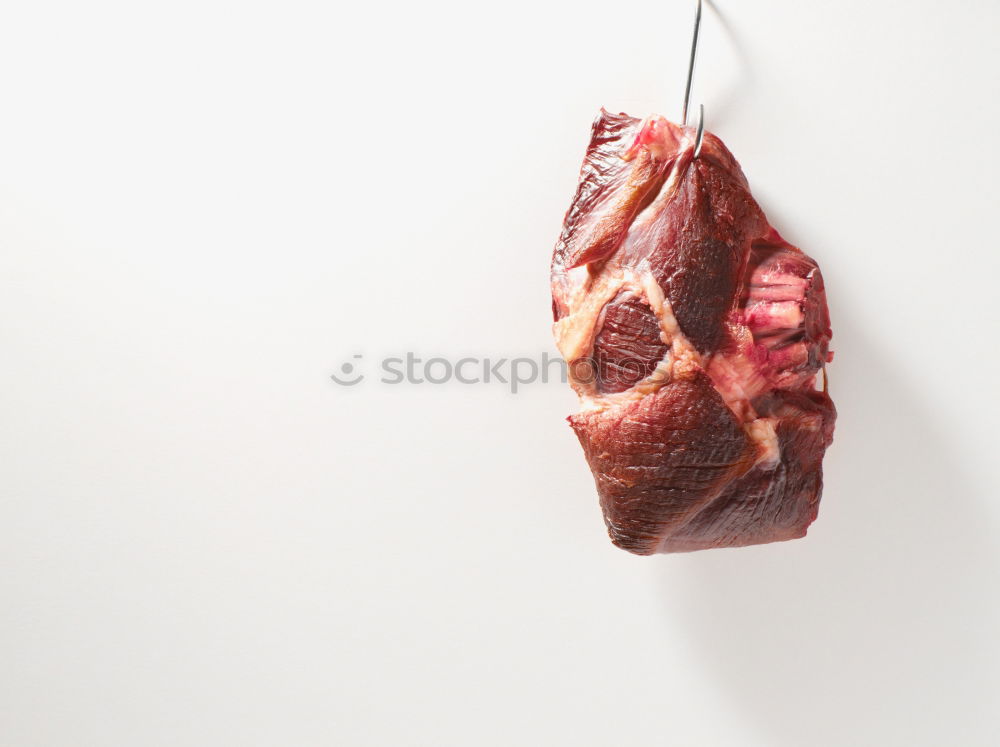 Similar – Image, Stock Photo Bouquet (dry) hanging in front of the wall