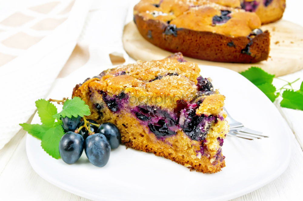 Similar – Image, Stock Photo plum cake Plum