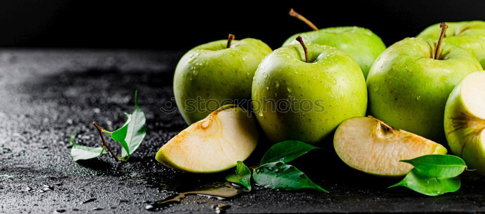 Similar – Fresh ripe lemons on dark stone