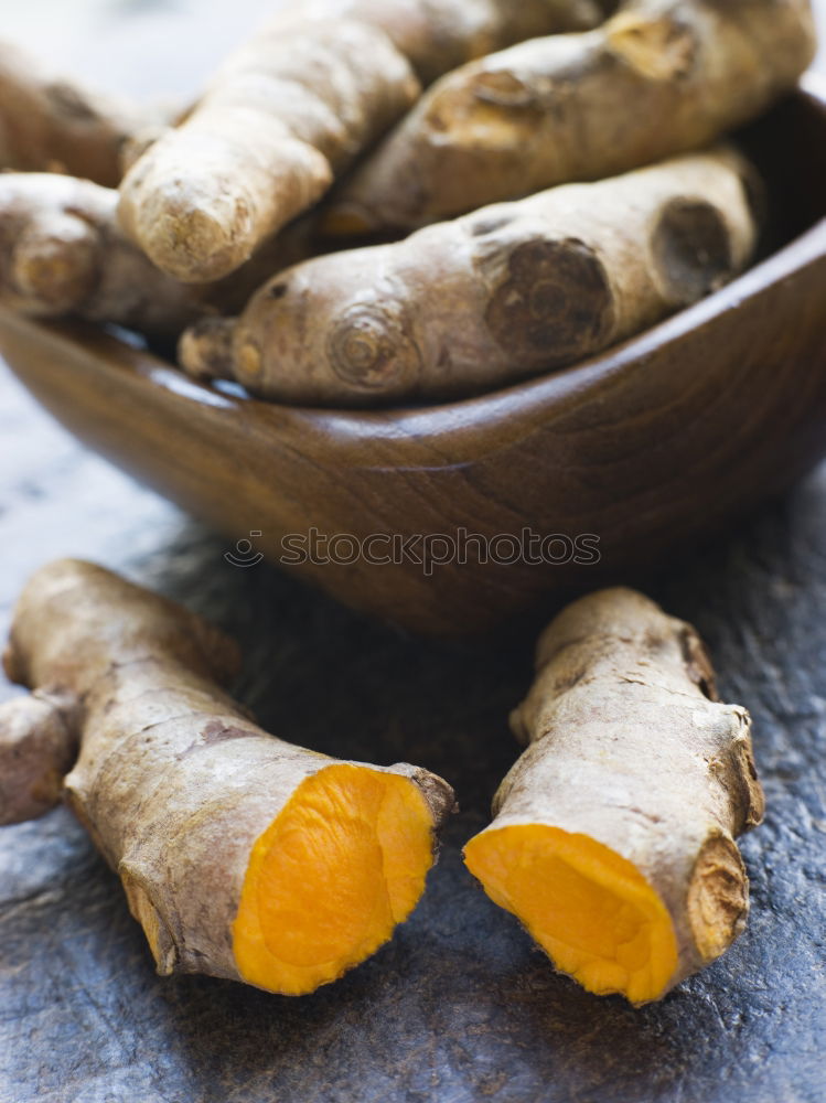 Similar – Image, Stock Photo Roots and turmeric powder