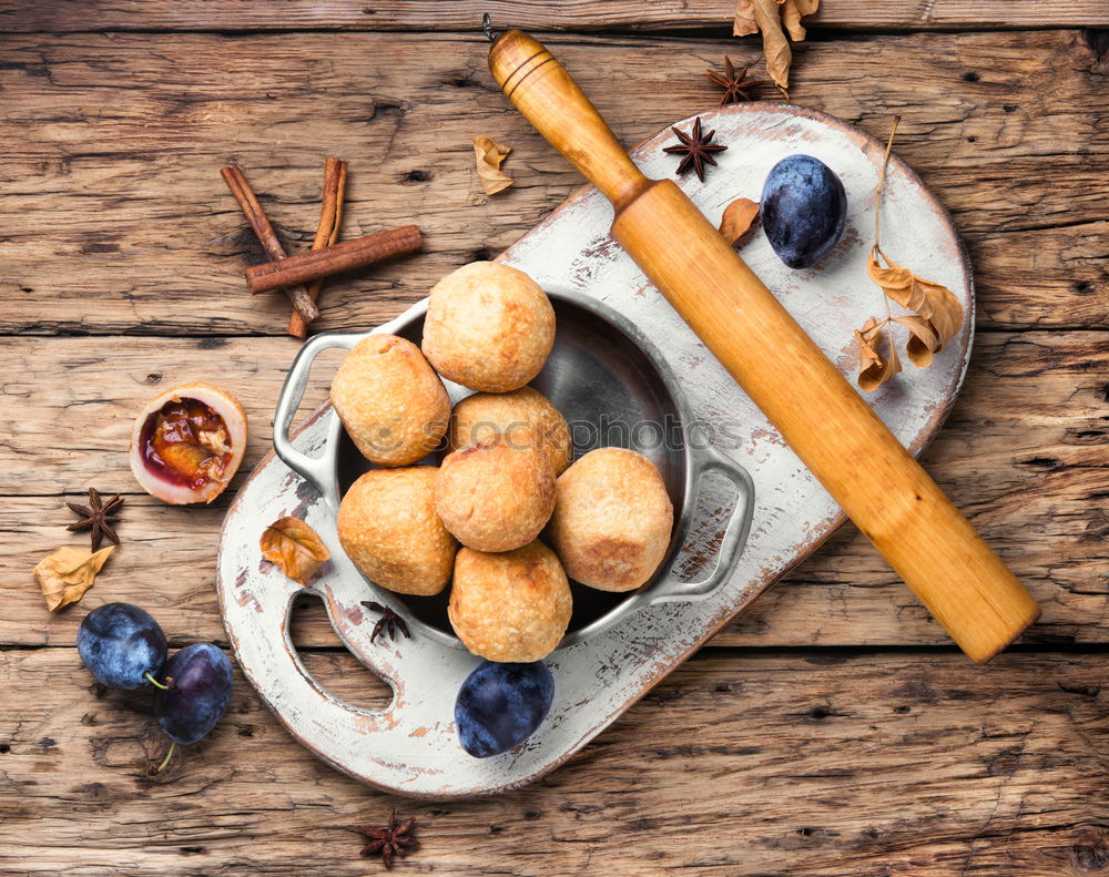 Similar – Image, Stock Photo Cheese with honey and berries