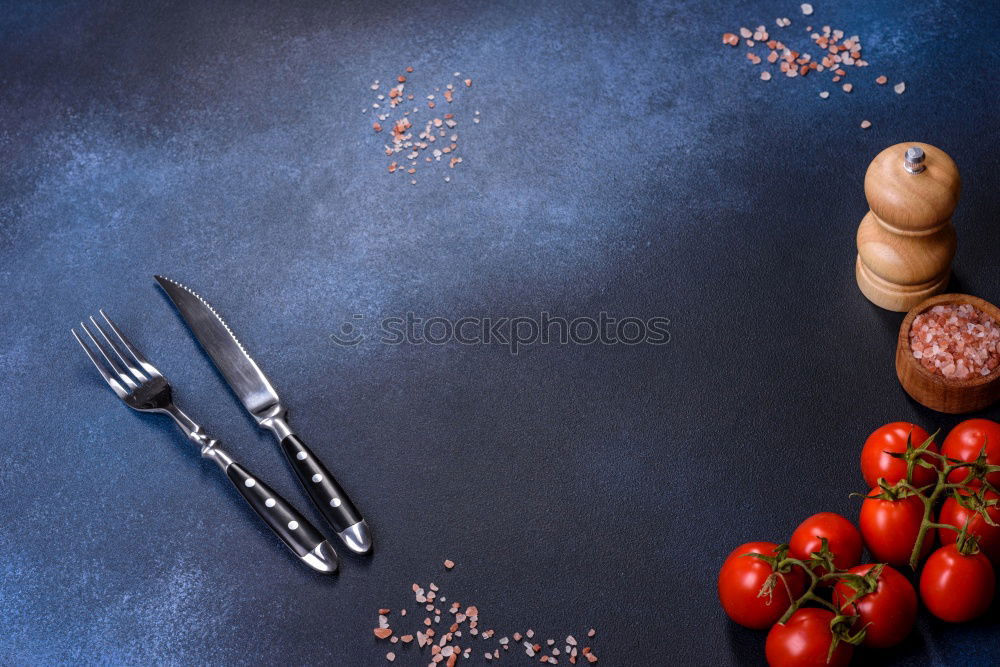 Similar – Image, Stock Photo Sliced cherry tomatoes on cutting board