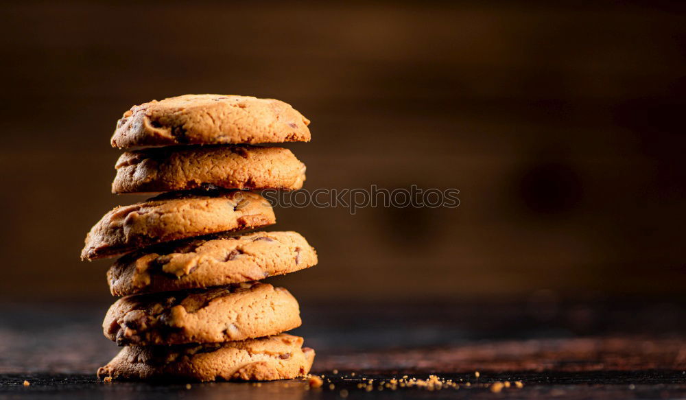 Similar – Image, Stock Photo Stacked cookies Cookie