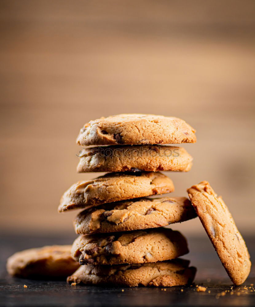 Similar – Image, Stock Photo Homemade oatmeal cookies