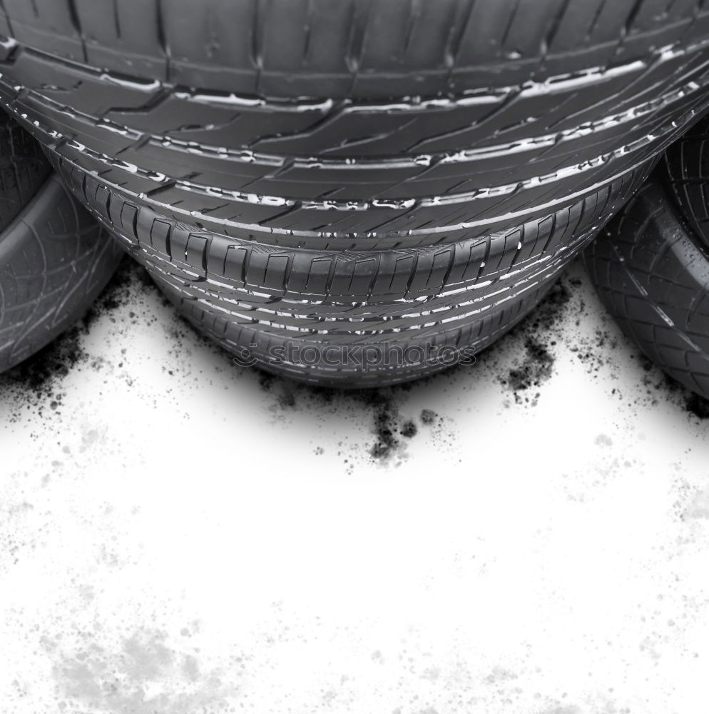 hoarfrost 2 Car tire Ice