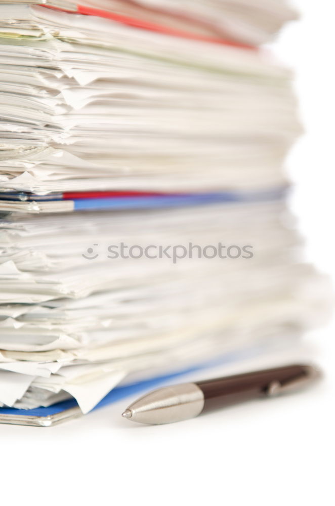 Similar – Image, Stock Photo A lot of reading material