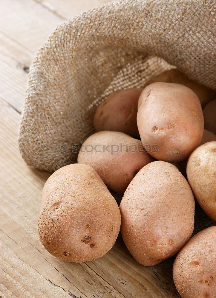 Similar – Image, Stock Photo Collect potatoes Vegetable