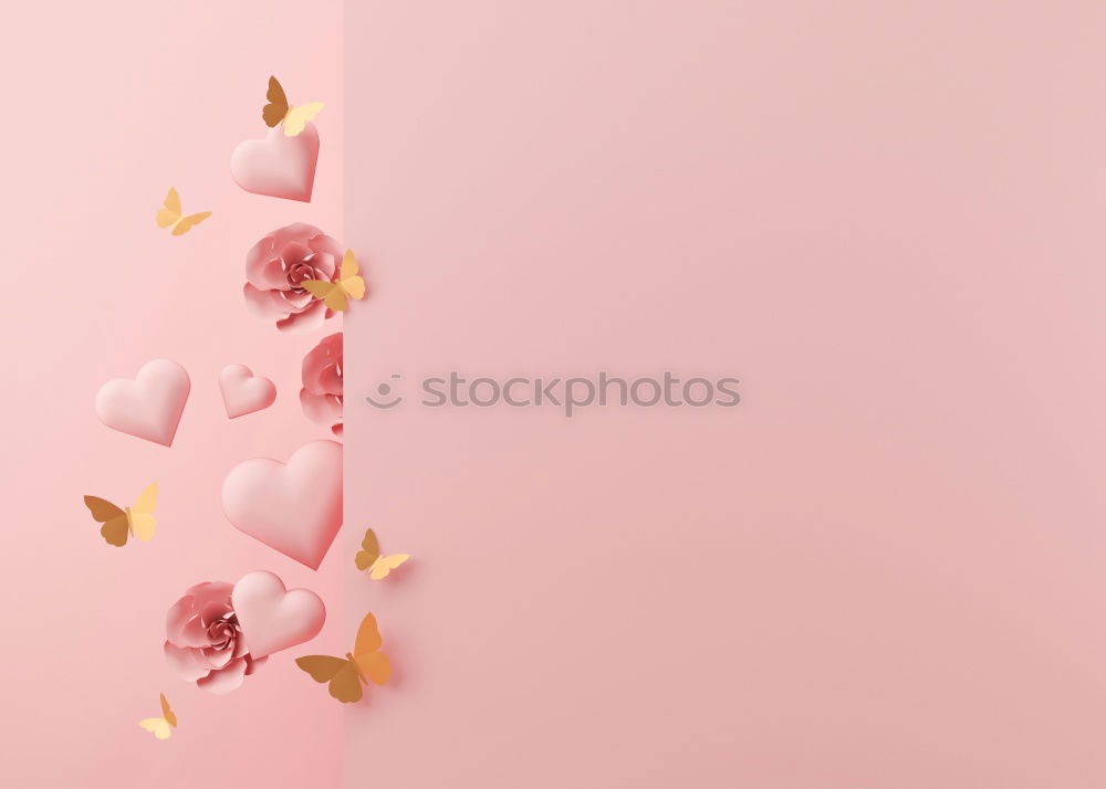 Image, Stock Photo Smartphone with Tablet PC and Beauty Products