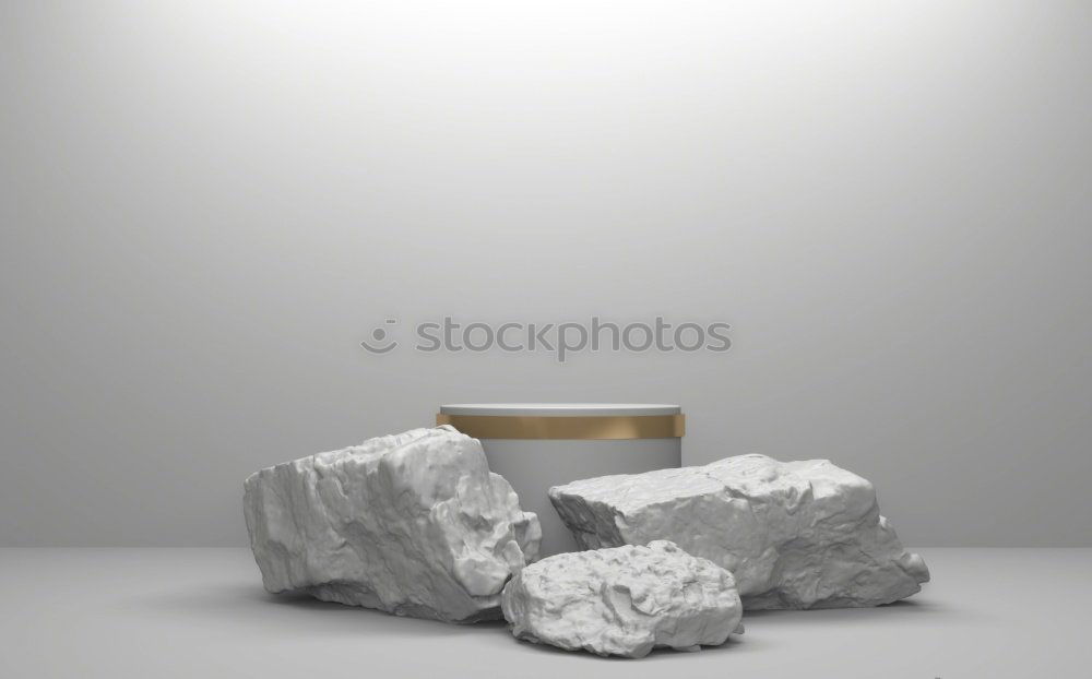 Similar – Image, Stock Photo Natural granit stone on beige background