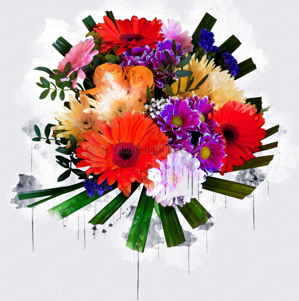 Similar – Image, Stock Photo colorful bouquet