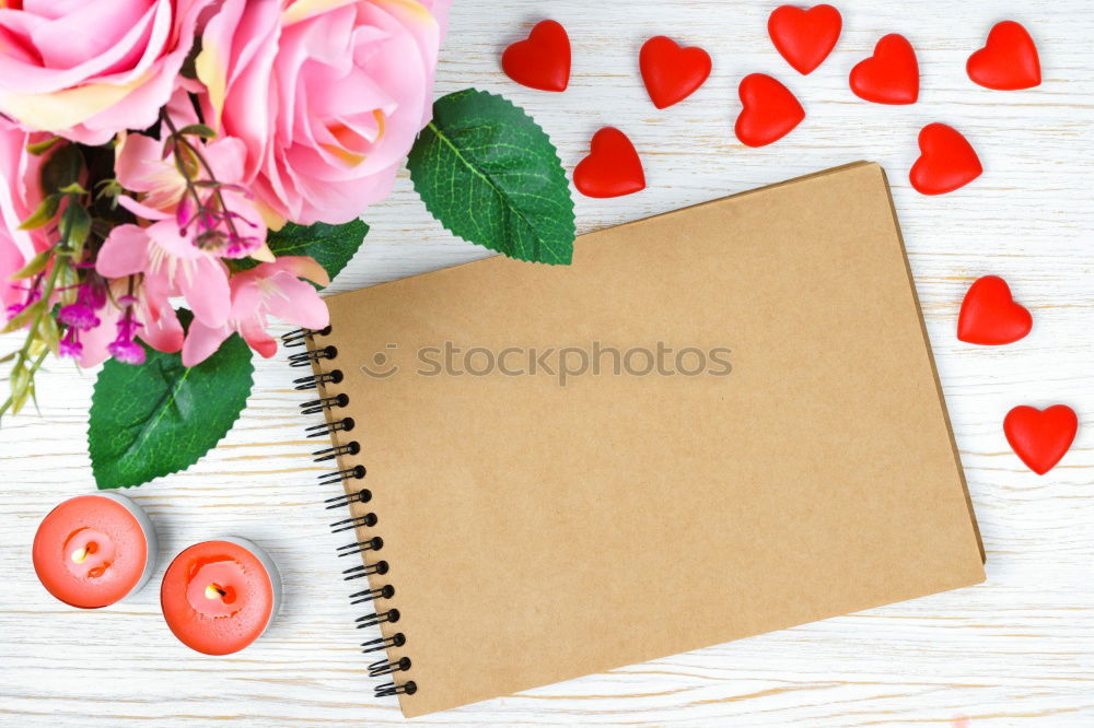 Similar – Image, Stock Photo Tablet with a handwritten “hello love” on pink background