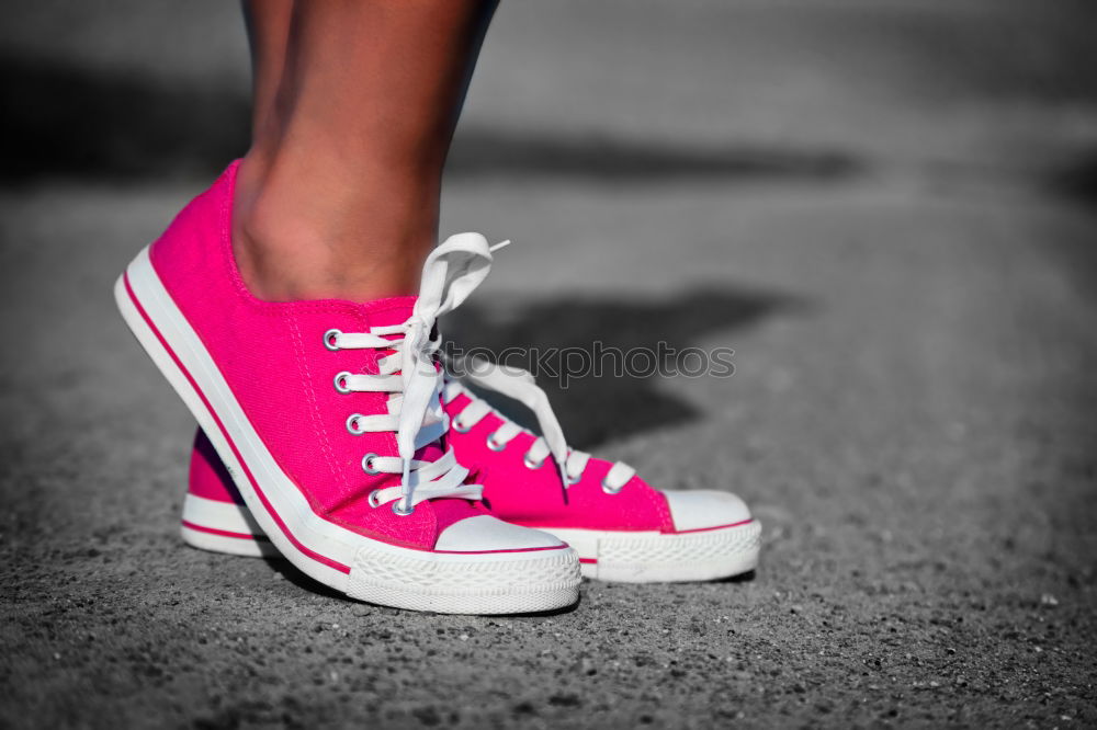 Similar – Image, Stock Photo Red shoes and red boxing gloves hanging on a rope