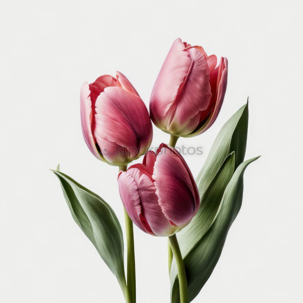 Similar – Beautiful tulips in pink pastel colour