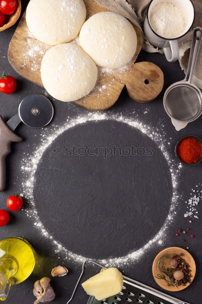 Similar – Image, Stock Photo Delicious tartlets with raspberries and blueberries