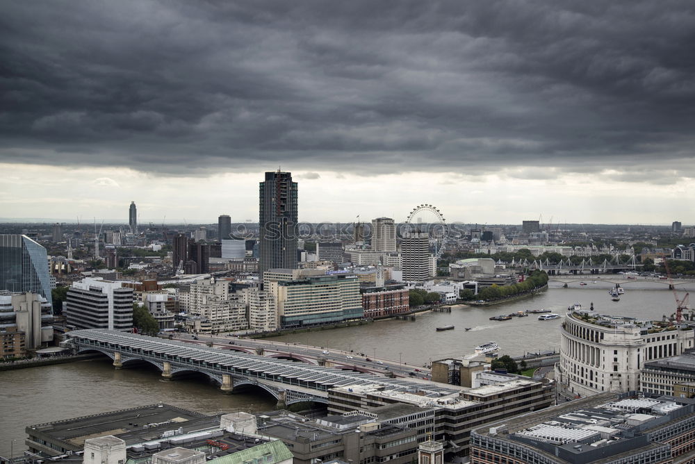 Similar – Foto Bild London bei Regen Wolken