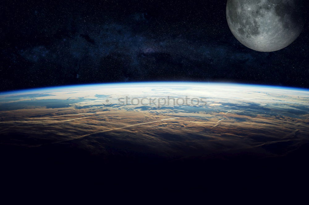 Similar – Image, Stock Photo mild summer night Night