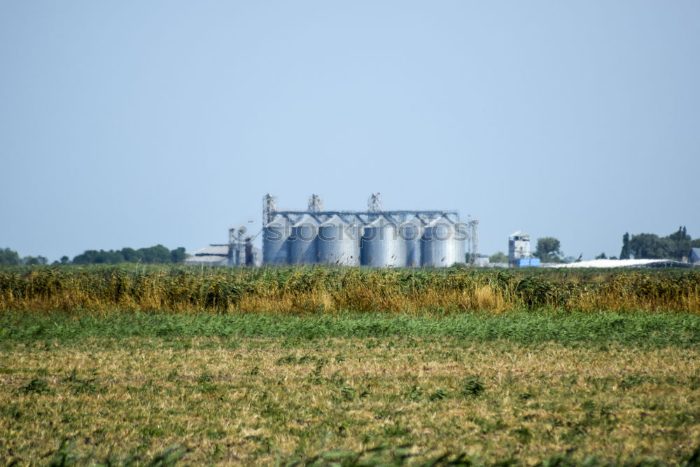 Similar – Image, Stock Photo sewage treatment plant Sky