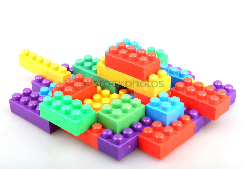 Similar – Image, Stock Photo Blue background with childrens plastic toys