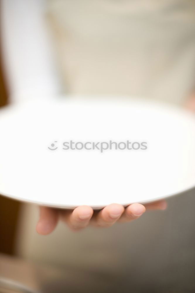 Similar – Image, Stock Photo Crop artisan carving clay dish