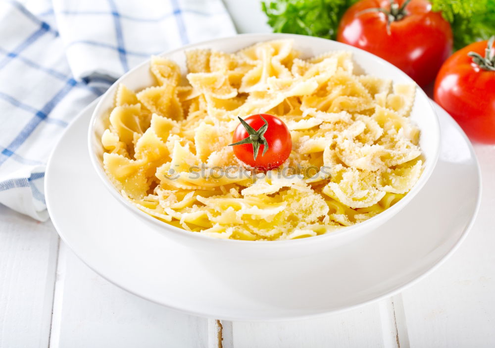 Similar – Image, Stock Photo Female hands holding casserole dish with pasta casserole