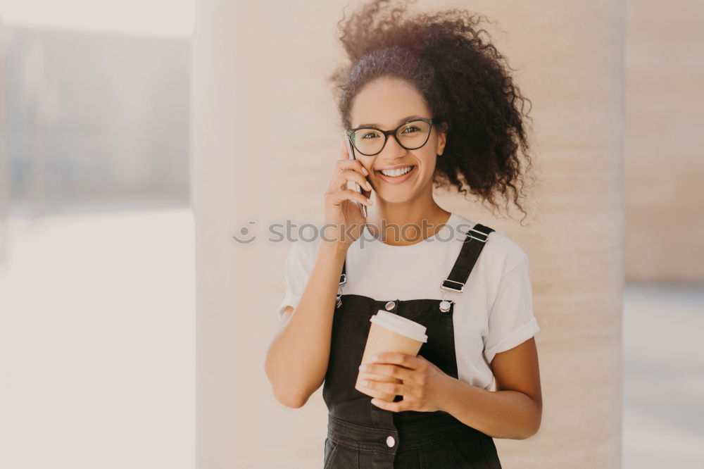Image, Stock Photo Stylish woman on street