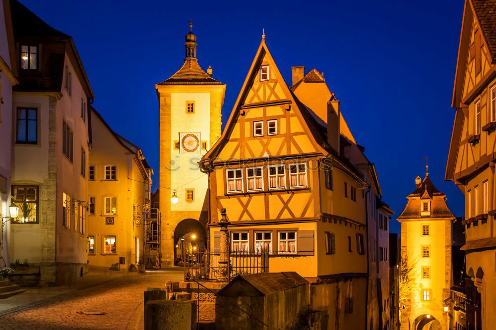 Similar – Image, Stock Photo Rothenburg ob der Tauber