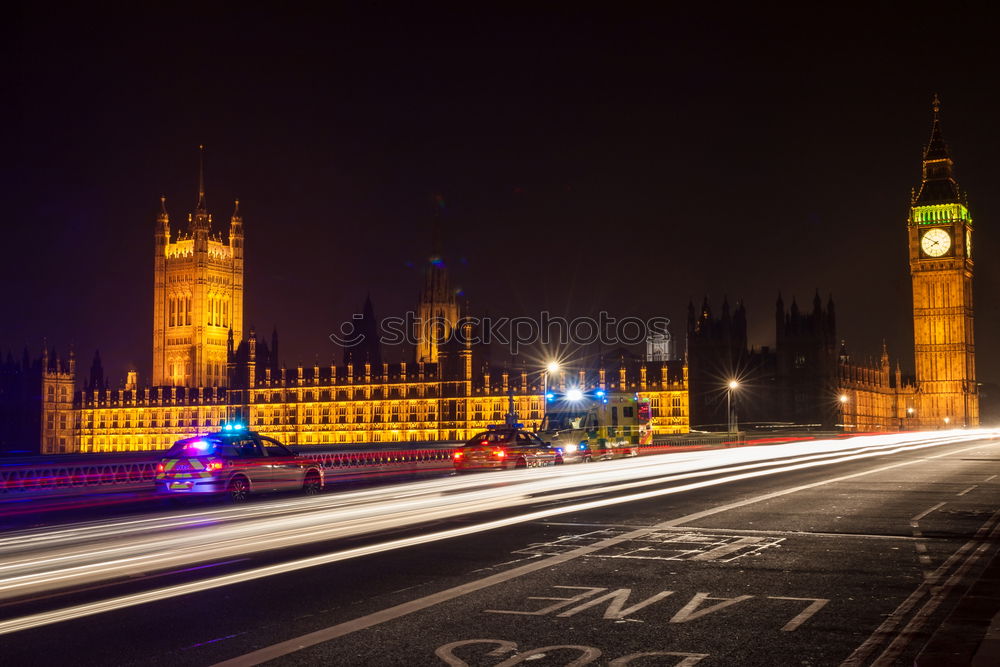 Similar – Evening on the Westminster Bridge.