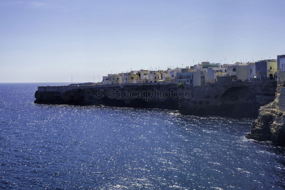 Similar – Image, Stock Photo View to the coast of Bonifacio / Corsica