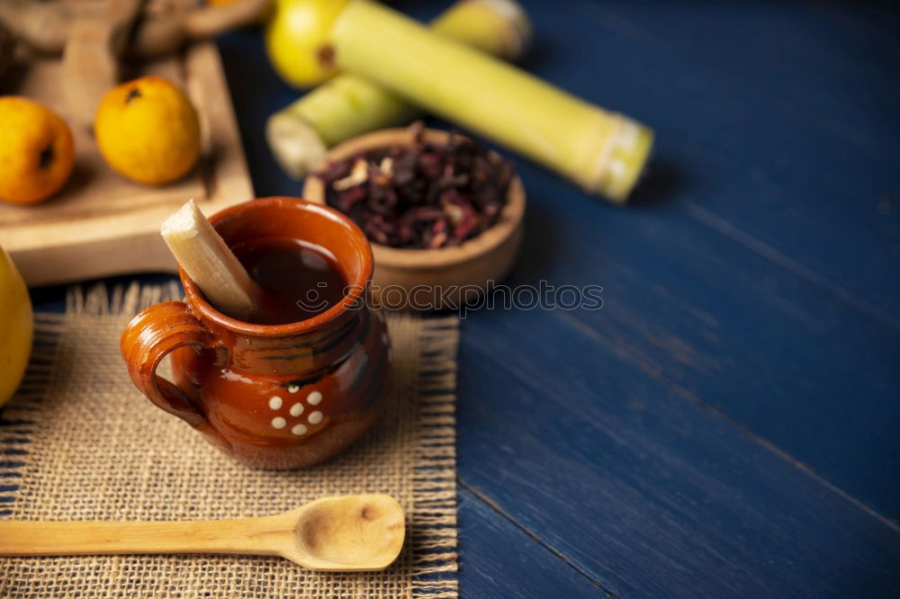 Similar – Image, Stock Photo mulled wine in a brown cup