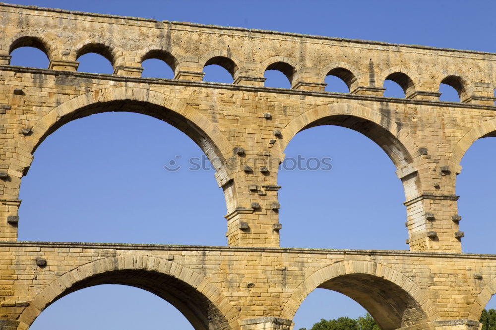 Similar – Image, Stock Photo The famous ancient aqueduct in Segovia, Spain